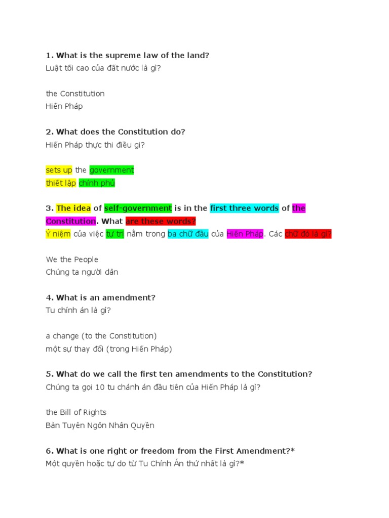 100 CÂU HỎI THI QUỐC TỊCH MỸ PDF