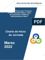 03 Dialogos de Seguridad - Marzo - 2022