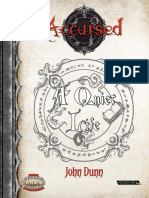 Savage Worlds - Accursed - A Quiet Life