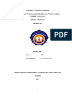 Laporan Akhir PKL Terpadu Analisis Dan Perancangan Pembuatan Profil Cabdin Jember-Lumajang Bidang Kegiatan Penelitian