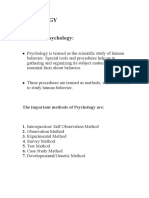 Developmental Method in Psychology