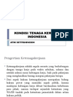 Kondisi Tenaga Kerja Di Indonesia