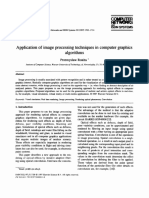 Applica - Tion of Image Processing Techniques in Computer Graphics Algorithms