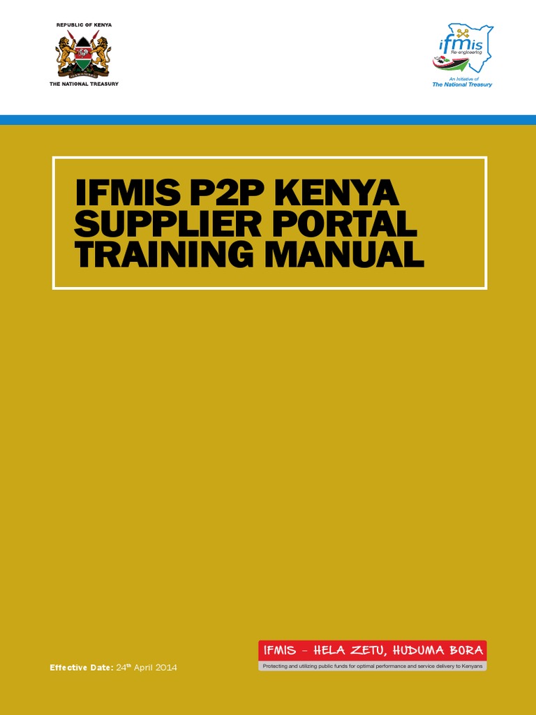 ifmis-p2p-kenya-supplier-portal-training-manual-pdf-procurement