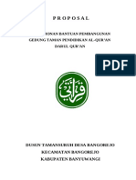 Proposal TPQ Darul Qur'An