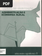 Administração e Economia Rural - Manual de Orientação