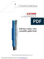 Full bore safety valve assembly guide book