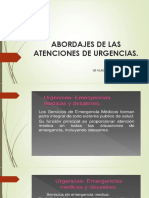 Abordajes de Las Atenciones de Urgencias