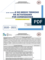 Formato Informe de Medio Termino de Act. Por Dimensiones de Enero A Julio 2021