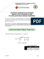 Sinclair Coefficients 2017