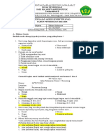 Soal PAS XII BAHASA INDONESIA