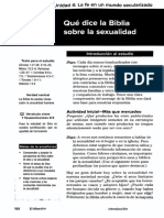 La sexualidad según la Biblia