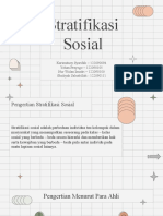 Stratifikasi Sosial dalam Masyarakat