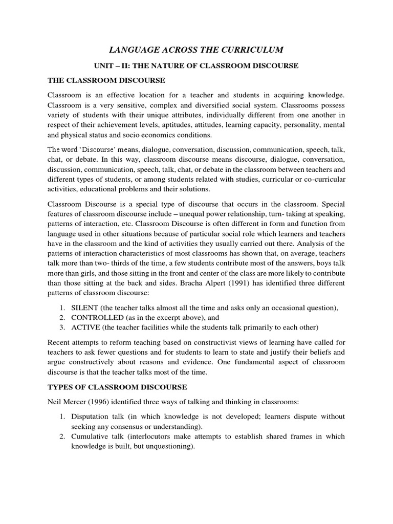 Unit 2 Lac | PDF | Teaching Method | Teachers