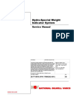Hydro-Special Weight Indicator System: Service Manual