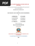 Density Based Traffic System