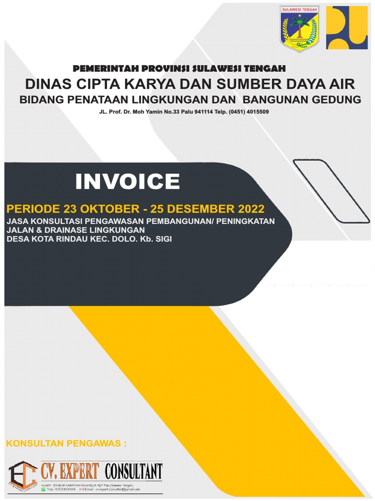 Cover Invoice | PDF | Griya & Taman | Sains & Matematika