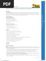 Coprox Masonry Waterproofing | PDF