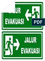 Jalur Evakuasi