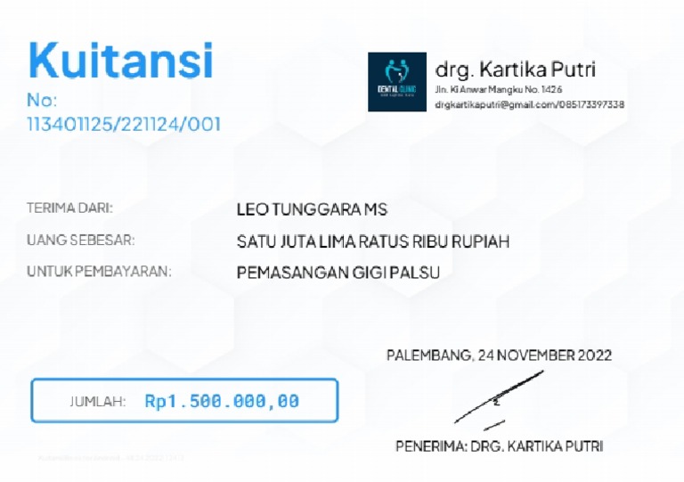 Kwitansi | PDF