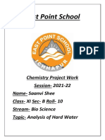 Saanvi Shee XIB Roll 10 ChemistryTerm 1 Project