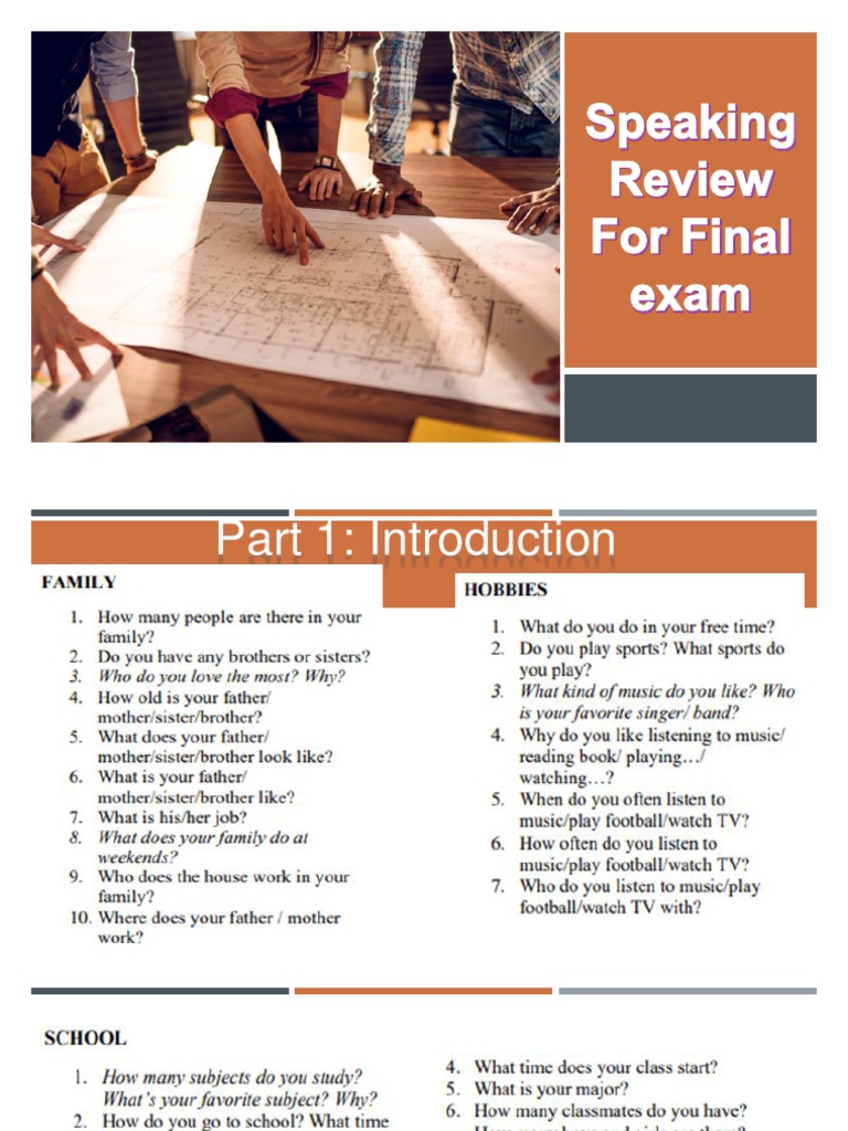Course Topics for Conversation Practice | PDF