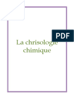 La Chrisologie Chimique