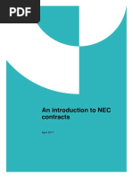 NEC4 Early Warning and Compensation Events | PDF