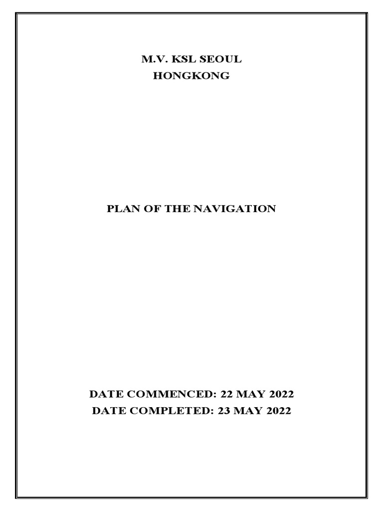 Plan of Navigation LEGAL SIZE PDF