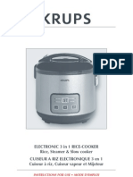 Krups Rice Cooker Manual