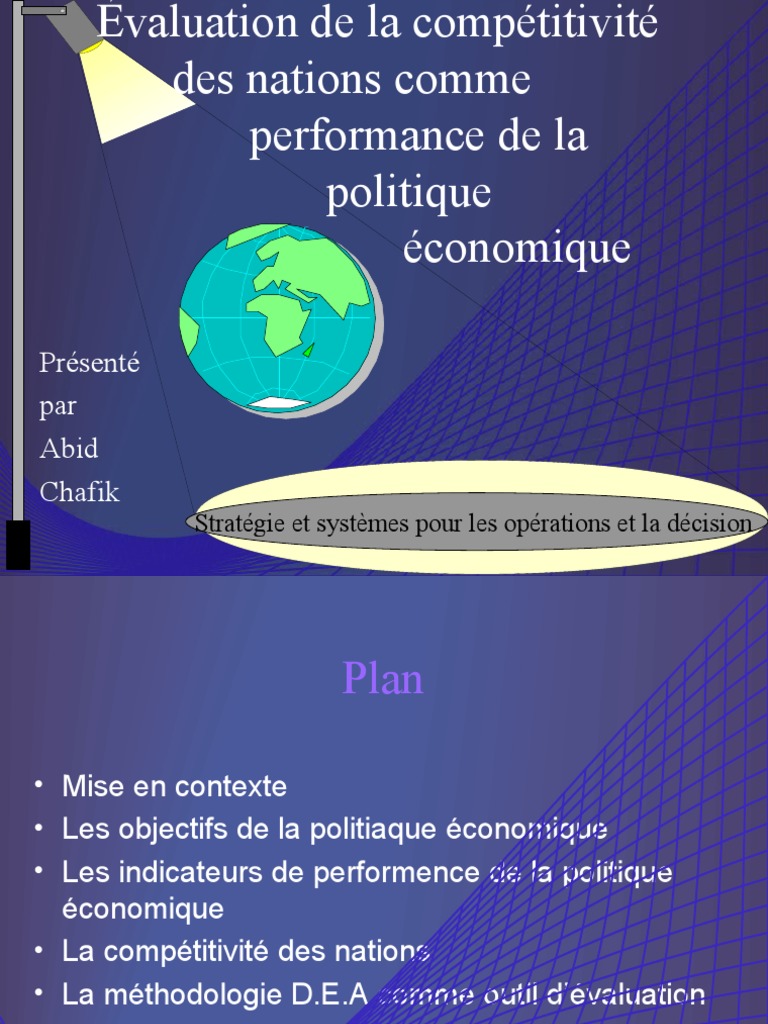 Évaluation de la compétitivité nationale | PDF | Inflation | Produit ...
