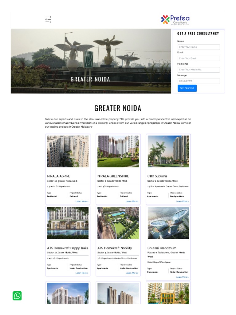 Best Real Estate Consultants in Noida | PDF