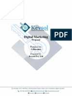 Digital Marketing Proposal Summary