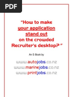 Download How to Make Your Job Application Stand Out by Allan Breckell SN6163712 doc pdf