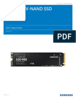 Samsung NVMe SSD 980 Data Sheet Rev.1.1