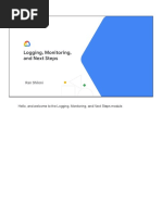 Module 7 Logging Monitoring and Next Steps