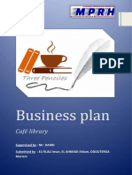 Business Plan Cafe Library