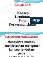 Konsep Lendutan Pada Perkerasan Jalan