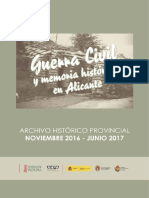 Dialnet GuerraCivilYMemoriaHistoricaEnAlicante 662345