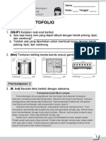 KELAS 3: LEMBAR PORTOFOLIO