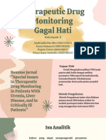 Therapeutic Drug Monitoring in Liver Disease Kelompok 3