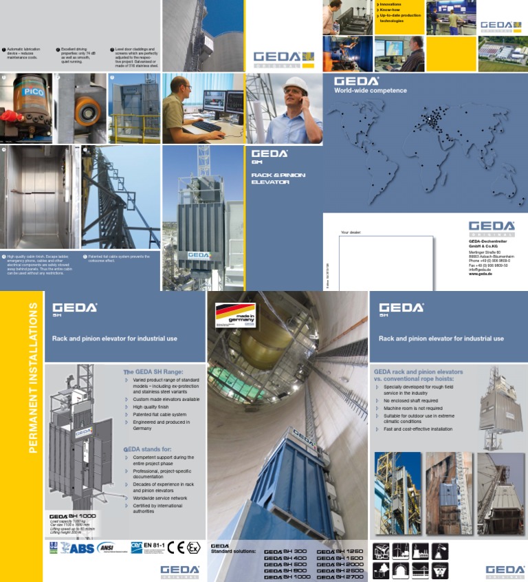 Geda SH GB | PDF | Elevator | Transport