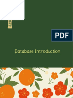 ID - 1. Database Introduction