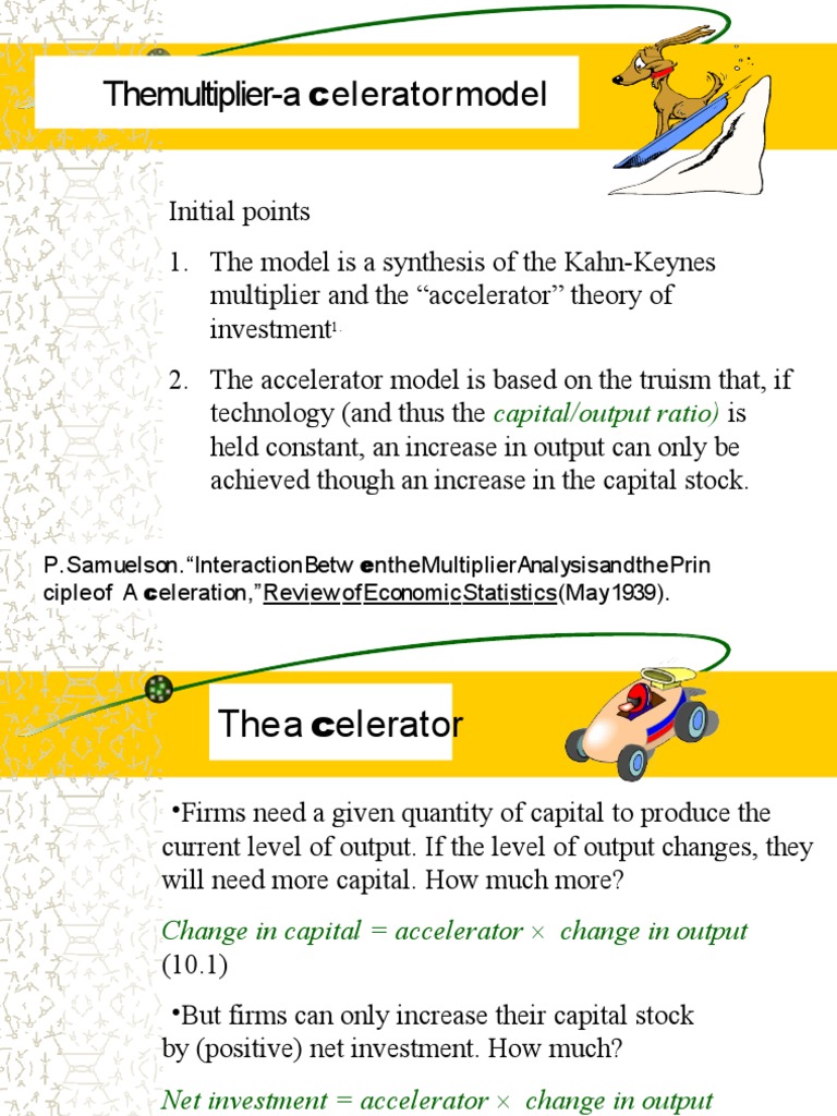 Accelerator PDF Capital (Economics) Economic Equilibrium