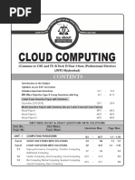 Cloud Computing: (Common To CSE and IT) B.Tech IV-Year I-Sem (Professional Elective) (JNTU-Hyderabad)