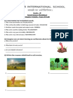 India Soil Types Social Science Worksheet Grade 4