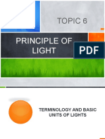 Topic 6 Principle of Light