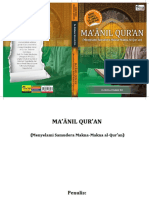 Buku Maanil Qur'an