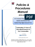 AZCP Policies and Procedures Manual 18 19