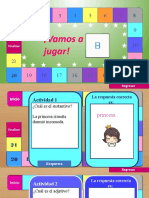 Repaso de Sustantivos y Adjetivos, Juego